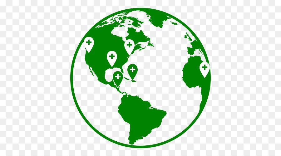 Around the Globe Fox Logo - Globe World map Earth Fox School of Business and Management