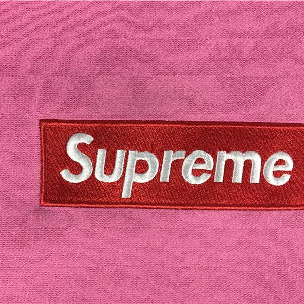 Pink Supreme Box Logo - Supreme Box Logo Crewneck Pink