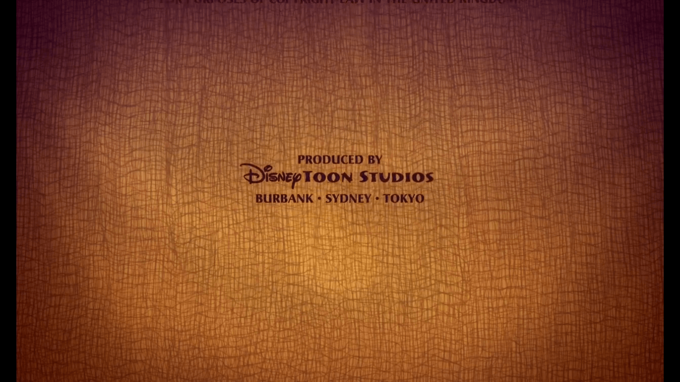 DisneyToon Studios Logo - DisneyToon Studios