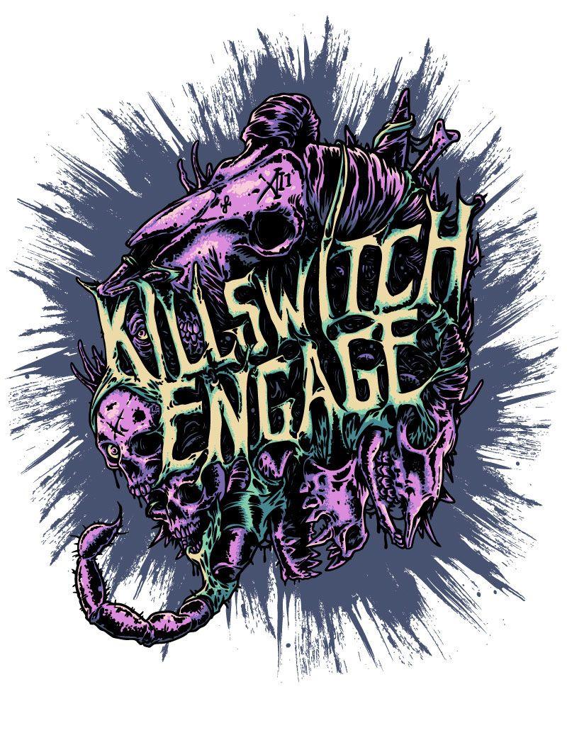 Killswitch Engage Logo - Killswitch Engage 2018 Tour Merch on Behance