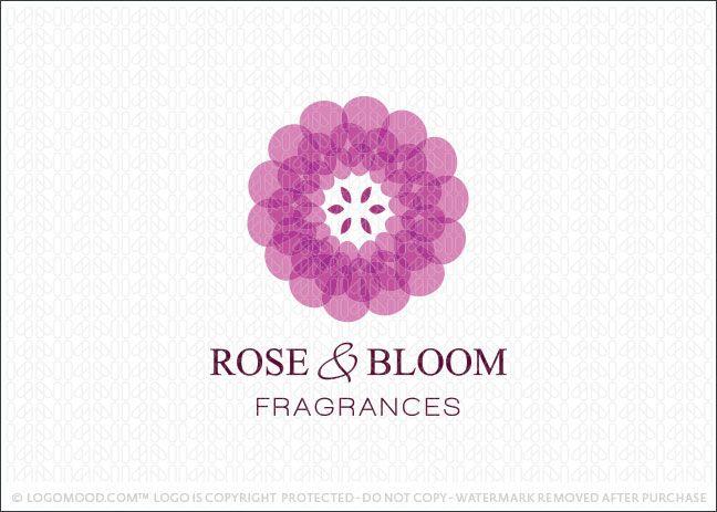 In Bloom Flower Logo - Readymade Logos for Sale Rose and Bloom | Readymade Logos for Sale