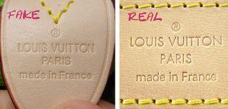 Authentic Louis Vuitton Logo - Stop Selling Fakes: How to spot fake Louis Vuitton