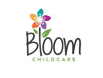 In Bloom Flower Logo - Bloom Childcare logo design
