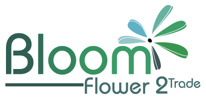 In Bloom Flower Logo - Home Flower flowers for the entire world