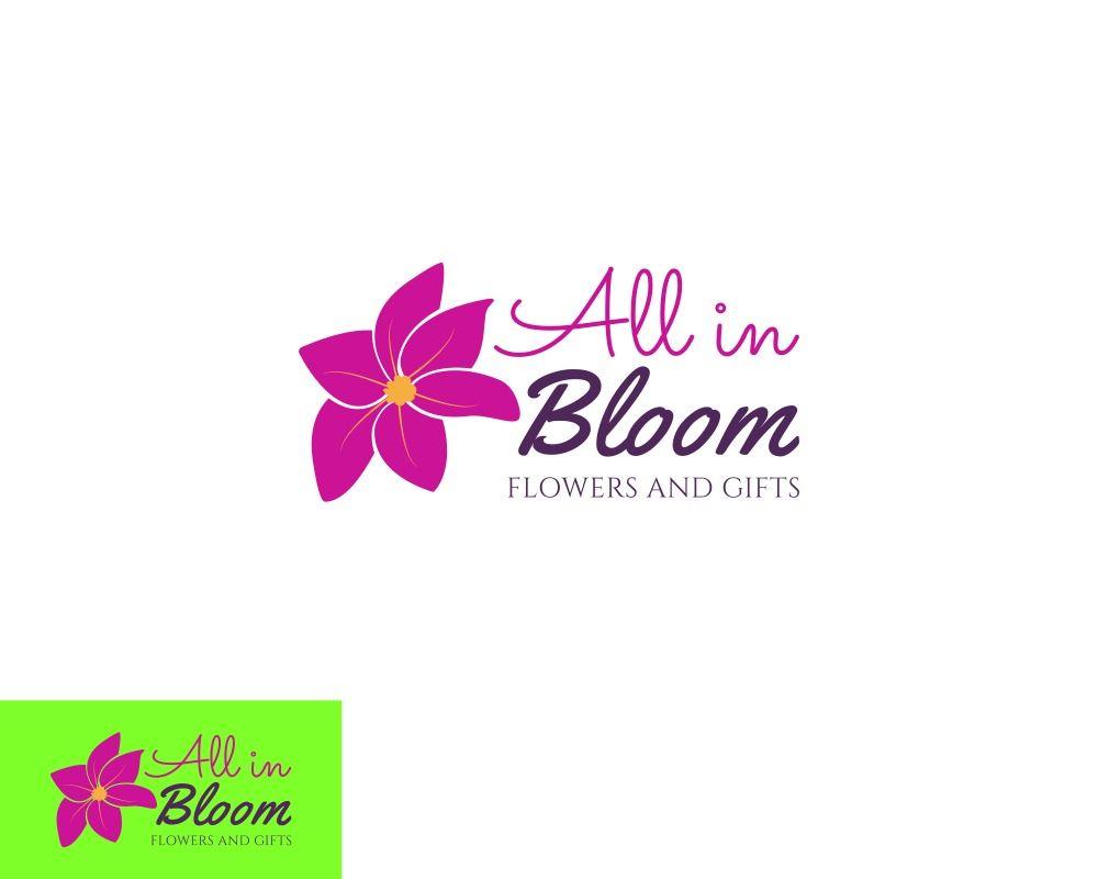 In Bloom Flower Logo - Elegant, Playful, Florist Logo Design for All in Bloom Flowers and ...