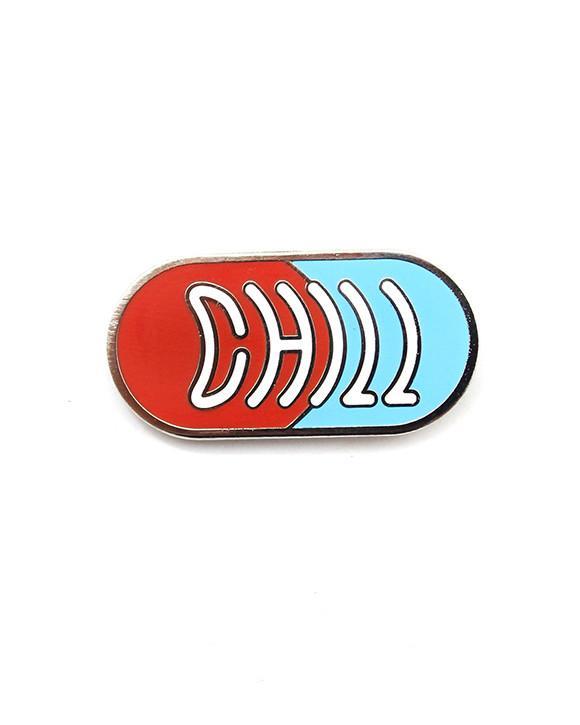 Chill Pill Logo - Chill Pill Pin – Strange Ways
