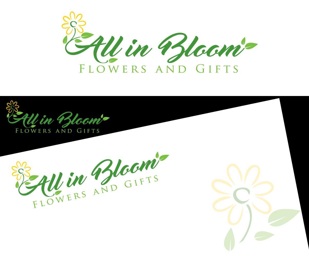 In Bloom Flower Logo - Elegant, Playful, Florist Logo Design for All in Bloom Flowers and ...