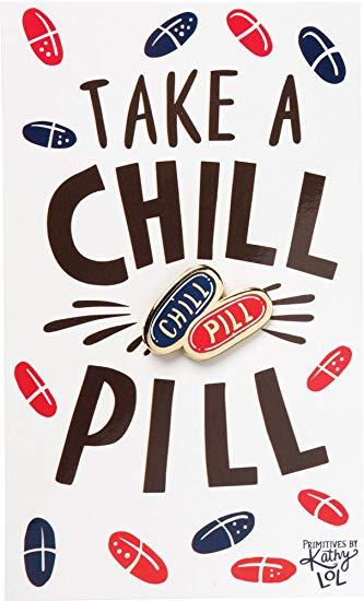 Chill Pill Logo - Amazon.com: LOL Enamel Pin - Take A Chill Pill: Clothing