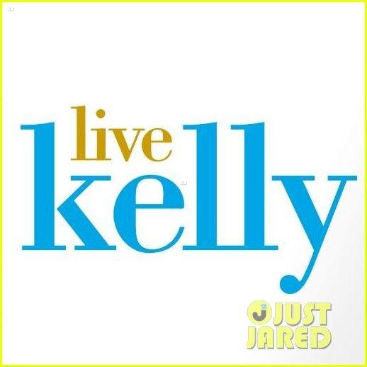 Just Jared Logo - Kelly Ripa's 'Live' Gets New Name & Logo After Michael Strahan Exit