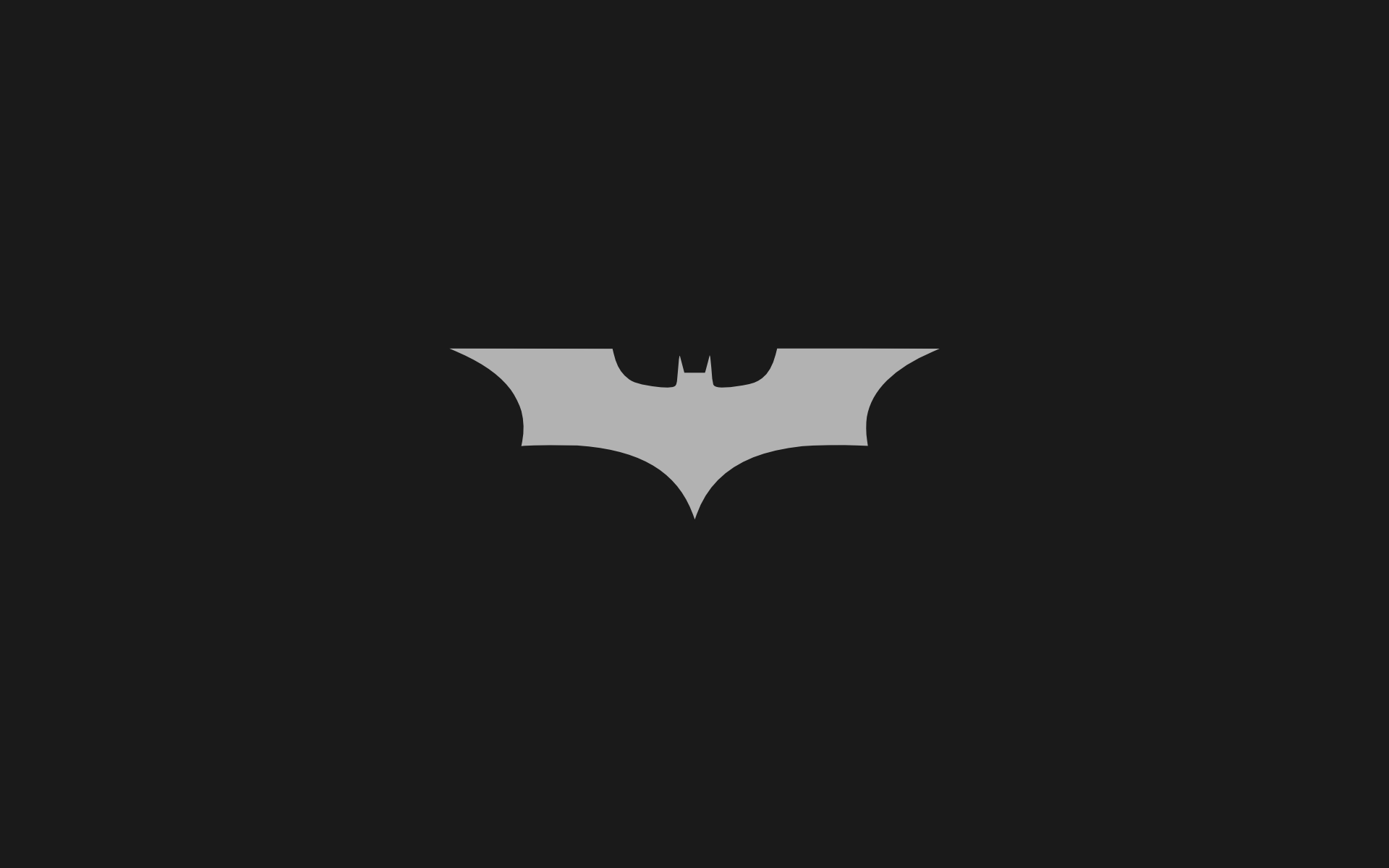 Dark Grey Logo - Black bat Logos