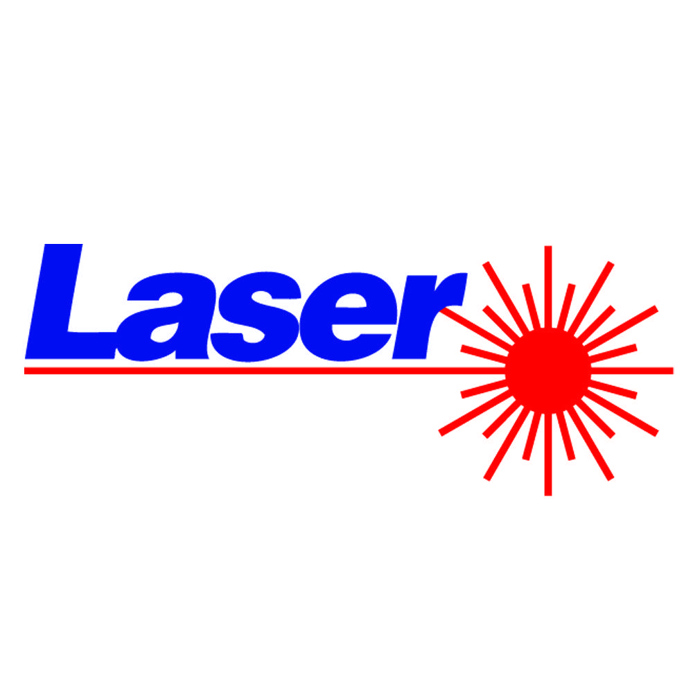 Red Laser Logo - Laser Sailboat Replacement Decal [Red/Blue] – Sail Print Co