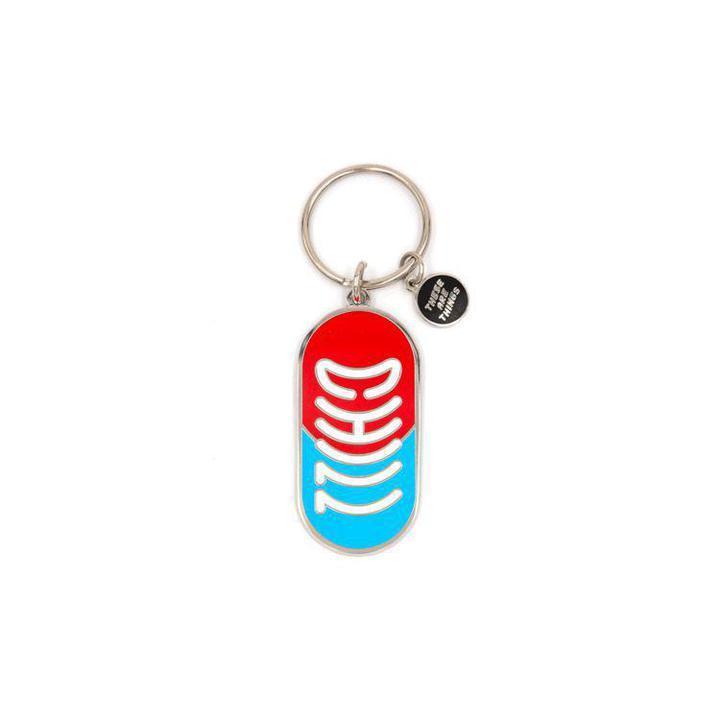 Chill Pill Logo - TAT chill pill enamel keychain – Feliz Modern