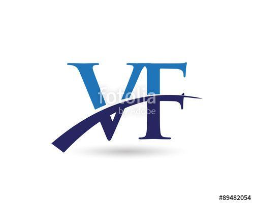 VF Logo - VF Letter Logo Swoosh Stock Image And Royalty Free Vector Files