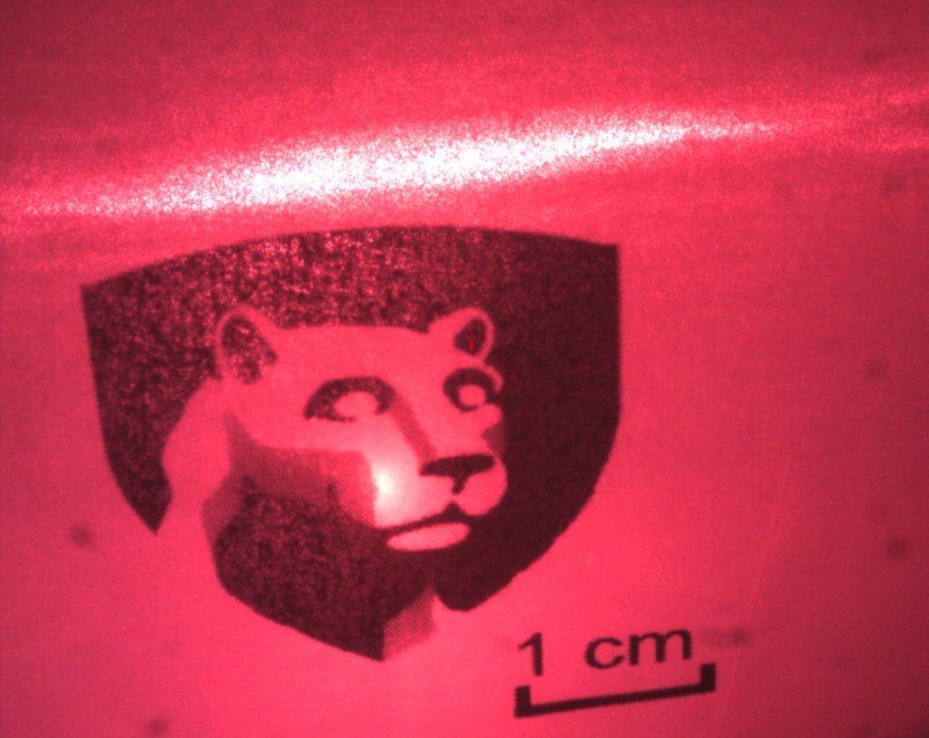 Red Laser Logo - A curious quirk brings organic diode lasers one step closer