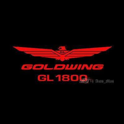 Red Laser Logo - RED GOLDWING GL 1800 Logo Motorcycle Laser Projector Shadow LED ...