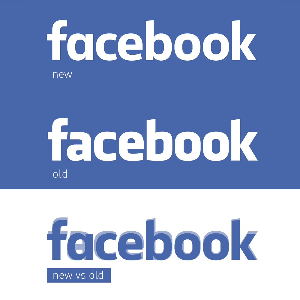 Old Facebook Logo - NEW LOGO FOR FACEBOOK