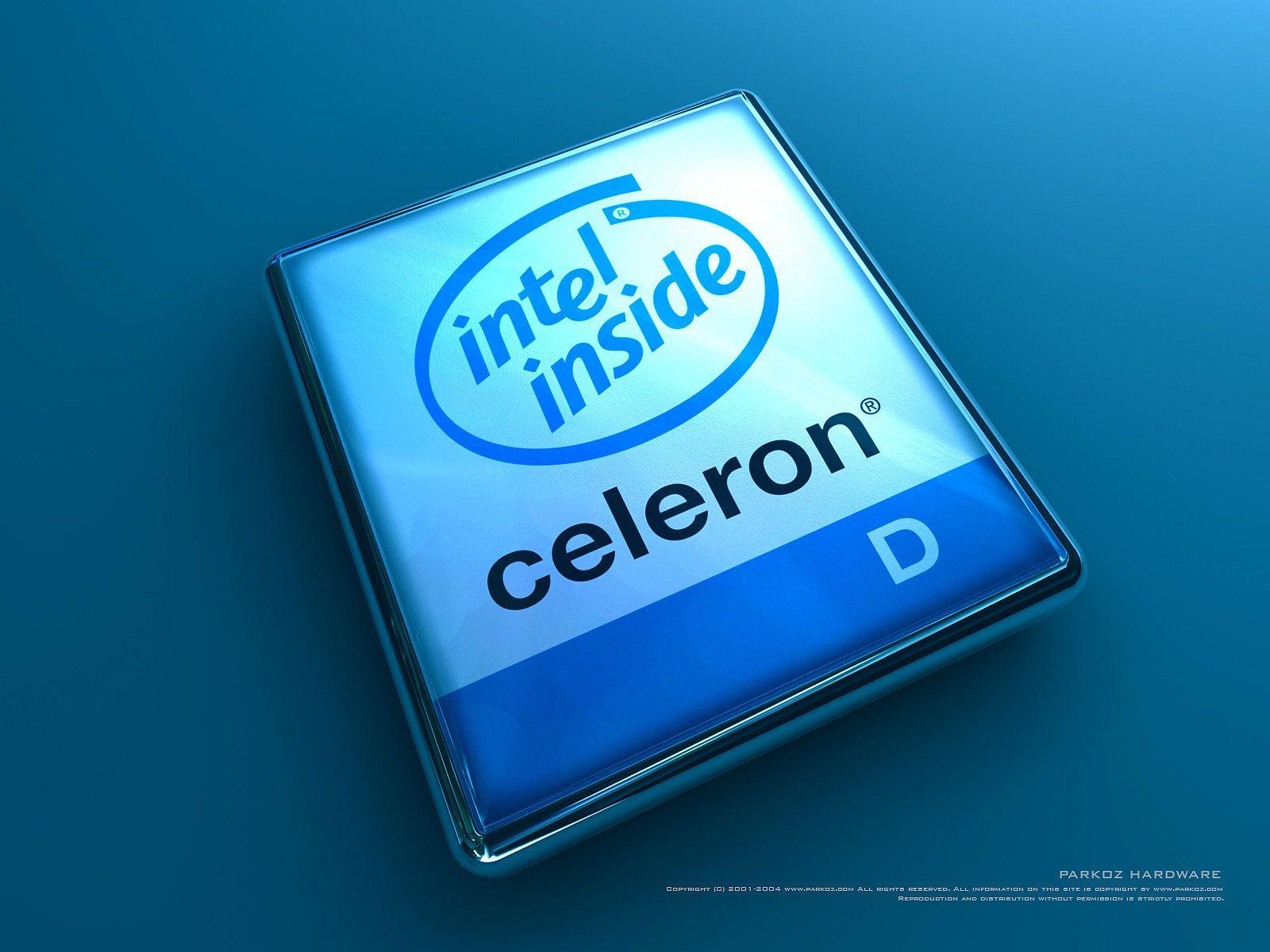 Celeron D Logo - Logo Wallpaper Free Intel Celeron D Wallpaper, Photo