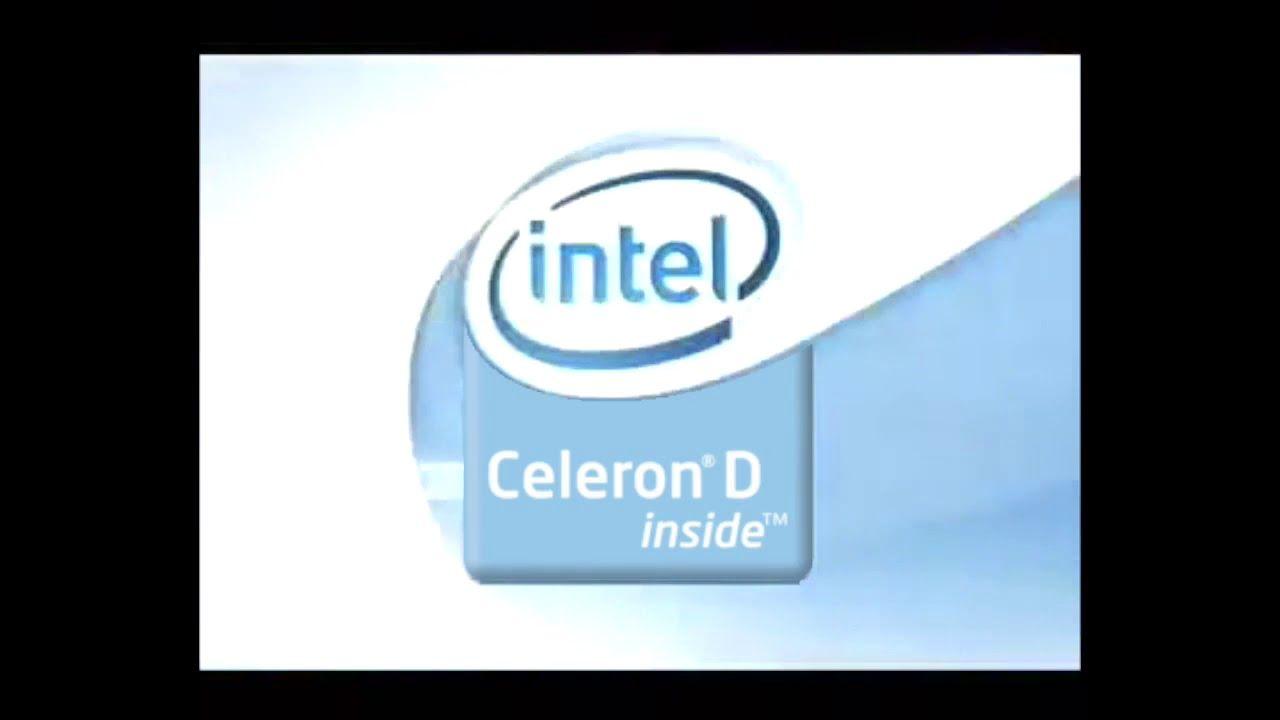 Celeron D Logo - Intel Celeron D Logo 2005 2008 2
