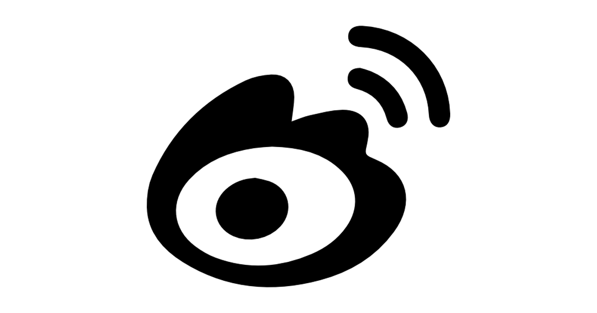 Weibo Logo - Weibo logo - Free logo icons