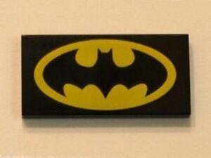 Batman Symbol Logo - New Genuine Official Lego Batman Symbol Logo Tile Piece Part Brick ...
