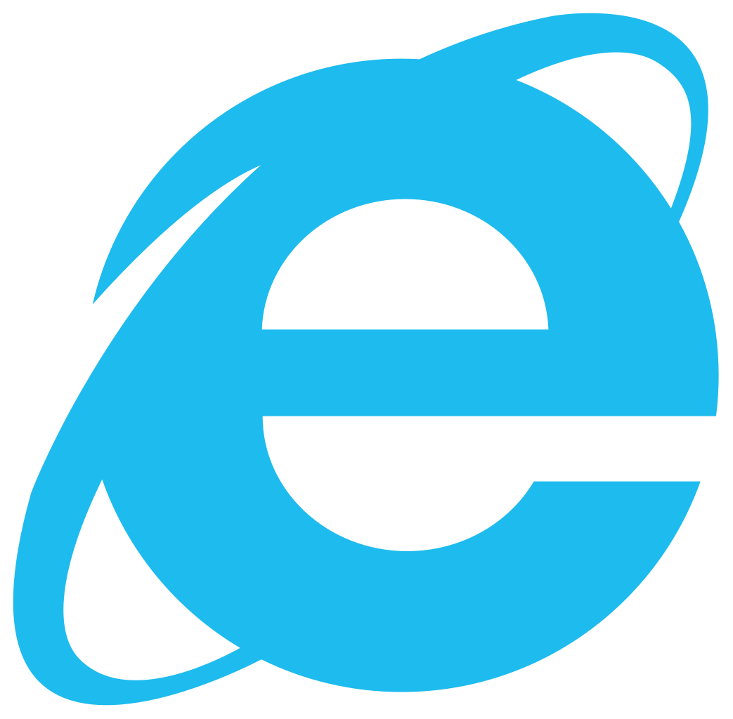 Internet Explorer 1 Logo - Internet Explorer 10 11 logo.svg