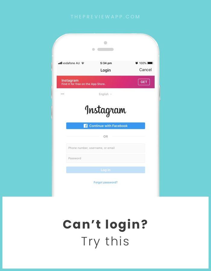 Login Instagram Logo - Can't I login to my Instagram account on a website or app. What to do?