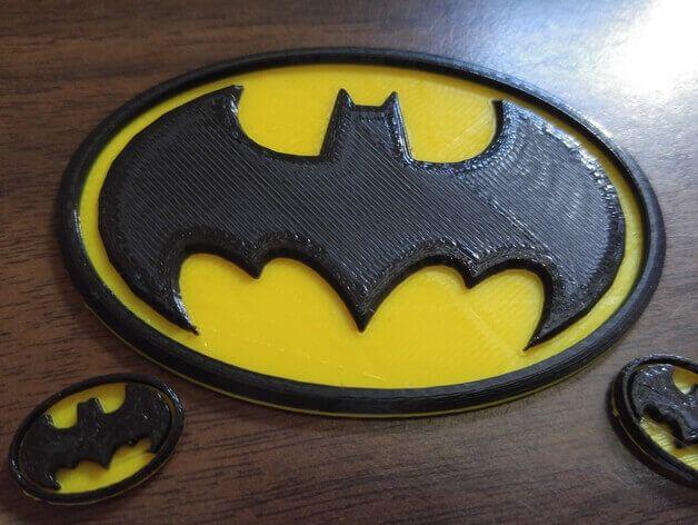 Batman Symbol Logo - 45 Batman 3D Logos And Symbols You Can 3D Print | All3DP