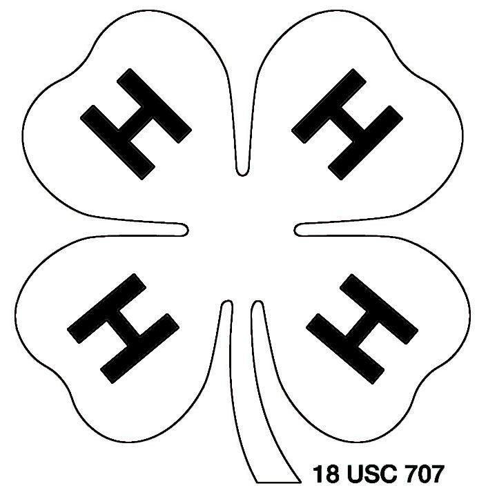 White w Logo - 4-H Logos | Spokane County | Washington State University