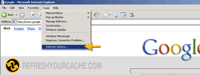Internet Explorer 1 Logo - Refresh your cache for Internet Explorer 6