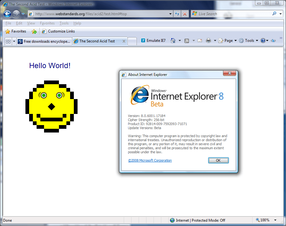 Internet Explorer 1 Logo - Is Internet Explorer 8 Beta 1 All That Microsoft Claims It Is?