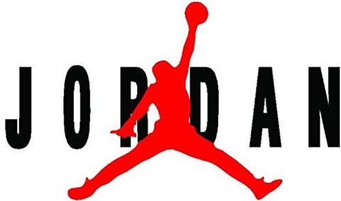 Michael Jordan NBA Logo - Michael Jordan NBA Sticker Decal Wall