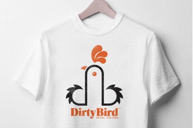 T-Shirt Logo - Dirty Bird: Phallic Logo Now Turned Into T Shirt