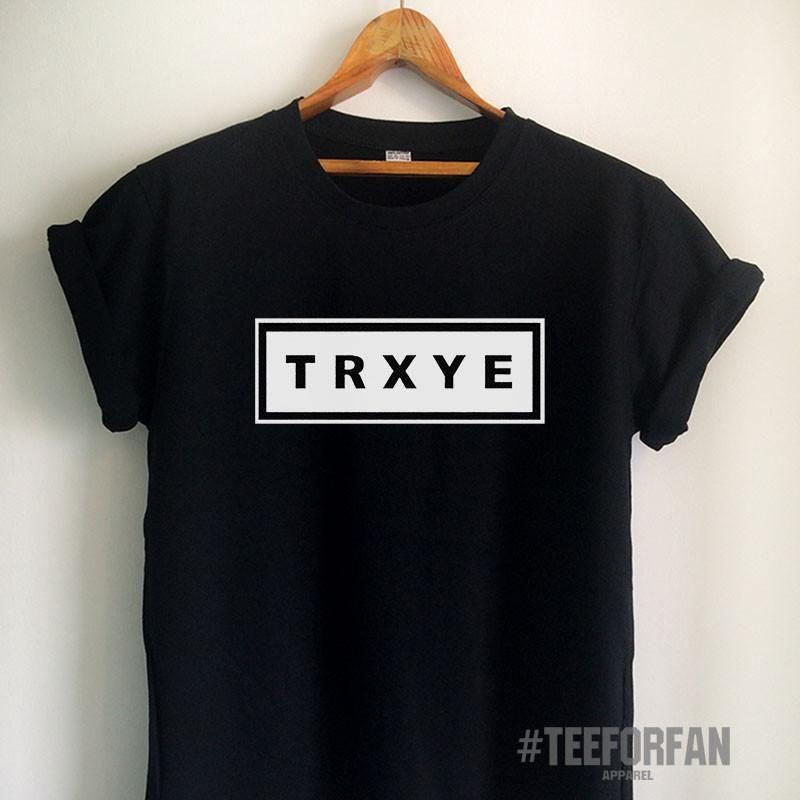 T-Shirt Logo - Troye Sivan Shirts Trxye T Shirt Logo Troye Sivan Merch Clothing Top