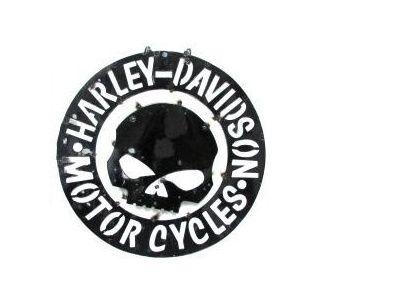 Harley-Davidson Skull Logo - Harley Davidson Skull Screen Architectural Salvage, 1093
