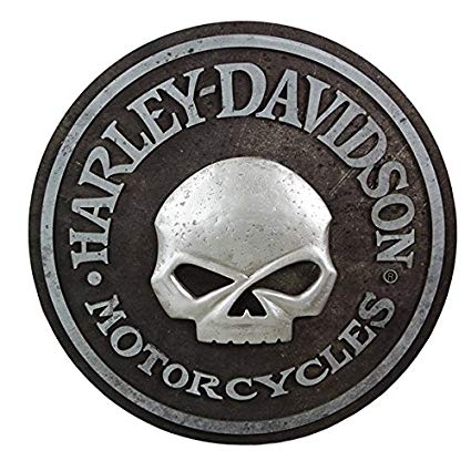 Harley-Davidson Skull Logo - Amazon.com: Harley-Davidson Skull Pub Sign HDL-15311: Harley ...