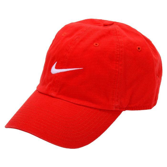 Red Nike Swoosh Logo - Republic: NIKE SWOOSH CAP 126 658 ナイキスウッシュキャップレッド