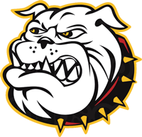 LC Bulldogs Logo - Lacrosse Mascot and logo Decals by DecalGuyz