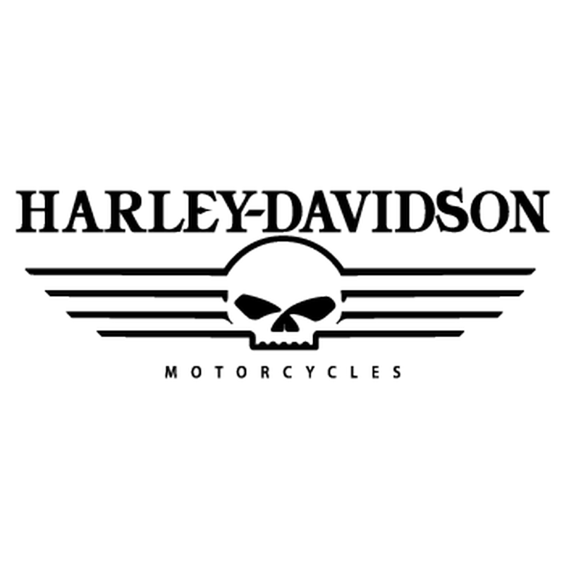 Harley-Davidson Skull Logo - Sticker Harley Davidson Motorcycles Skull logo