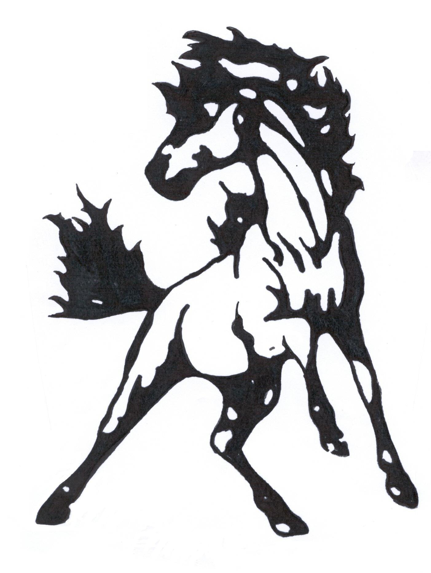 Mustang Horse Logo - Mustang Horse Logo Clip Art N13 free image