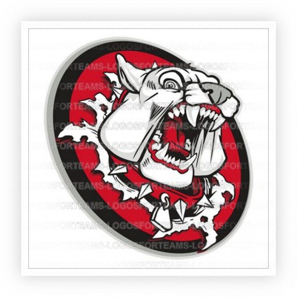 LC Bulldogs Logo - Mascot Logo Part of Bulldogs Color Mascot Mean Vicious Fierce