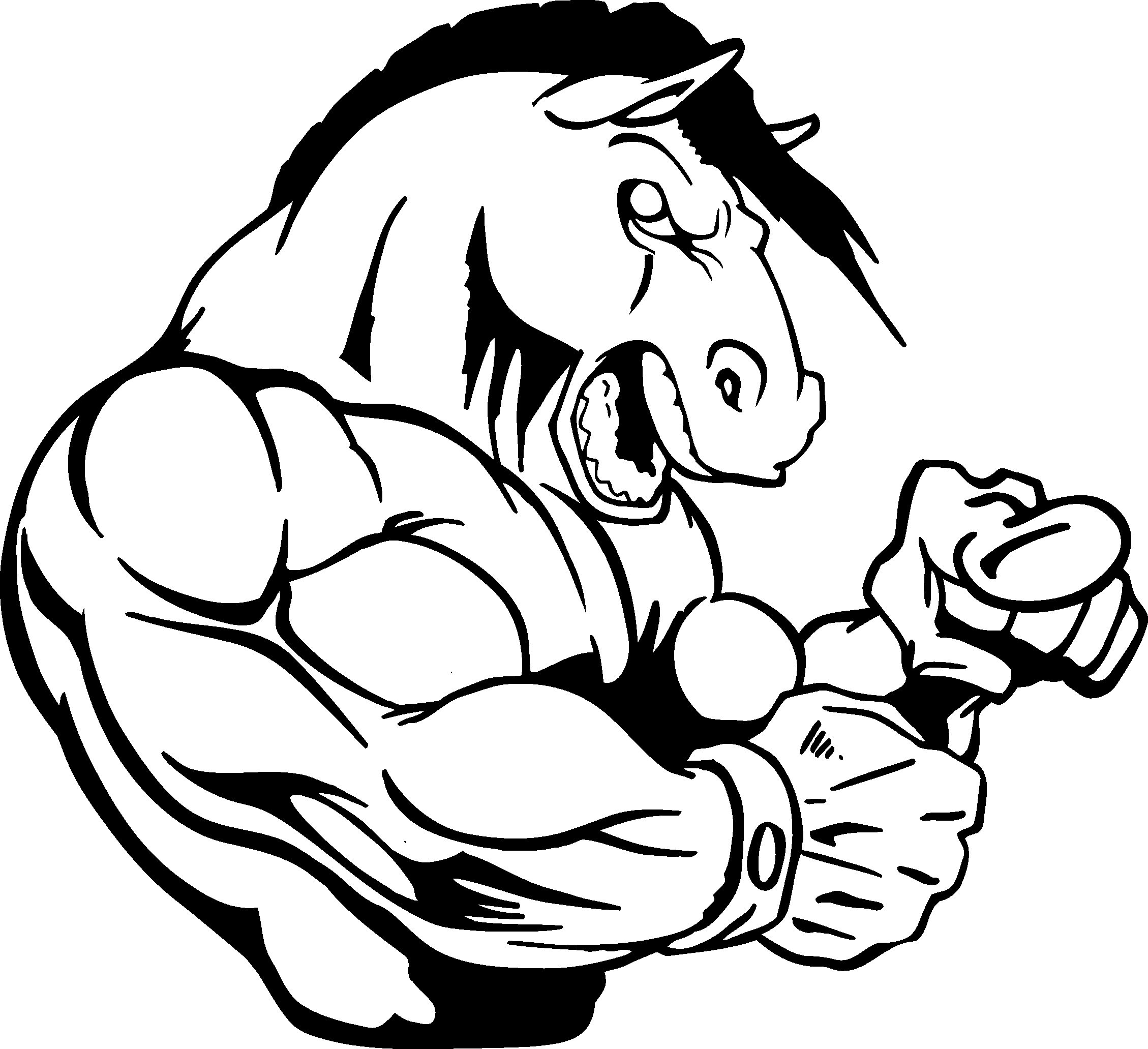 Mustang Horse Logo - Mustang Horse Clipart