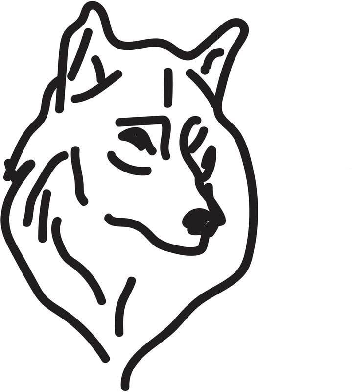 College Wolf Logo - CMS WOLF LOGO's - Mr Ngatai's College and Career Awareness Webpage