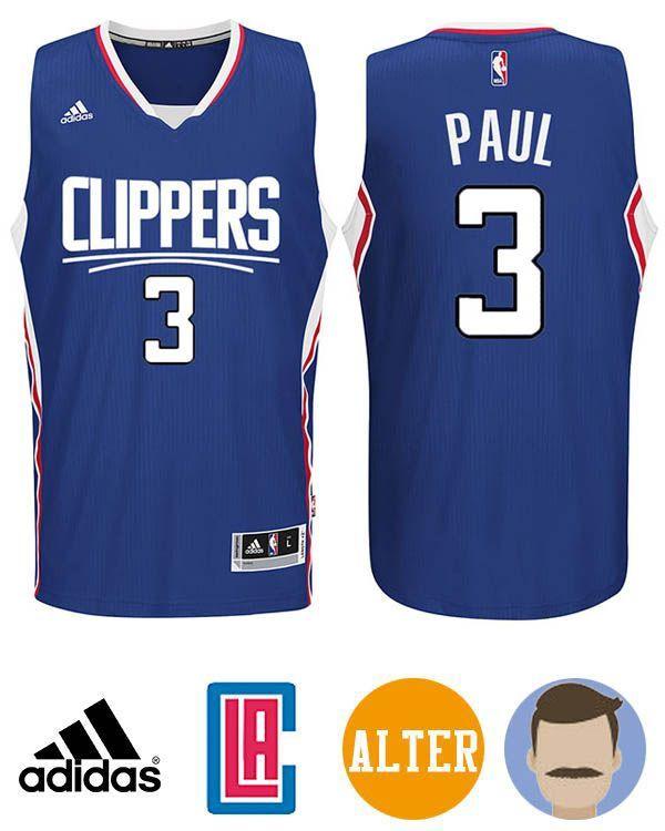 Chris Paul Logo - Clippers New Logo Chris Paul Blue Jersey. NBA JERSEYS. NBA, Los