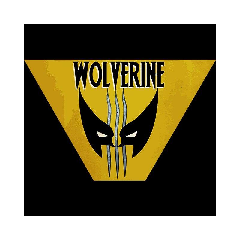 Wolverine Logo - X Men Wolverine T Shirt Black Logo Artwork