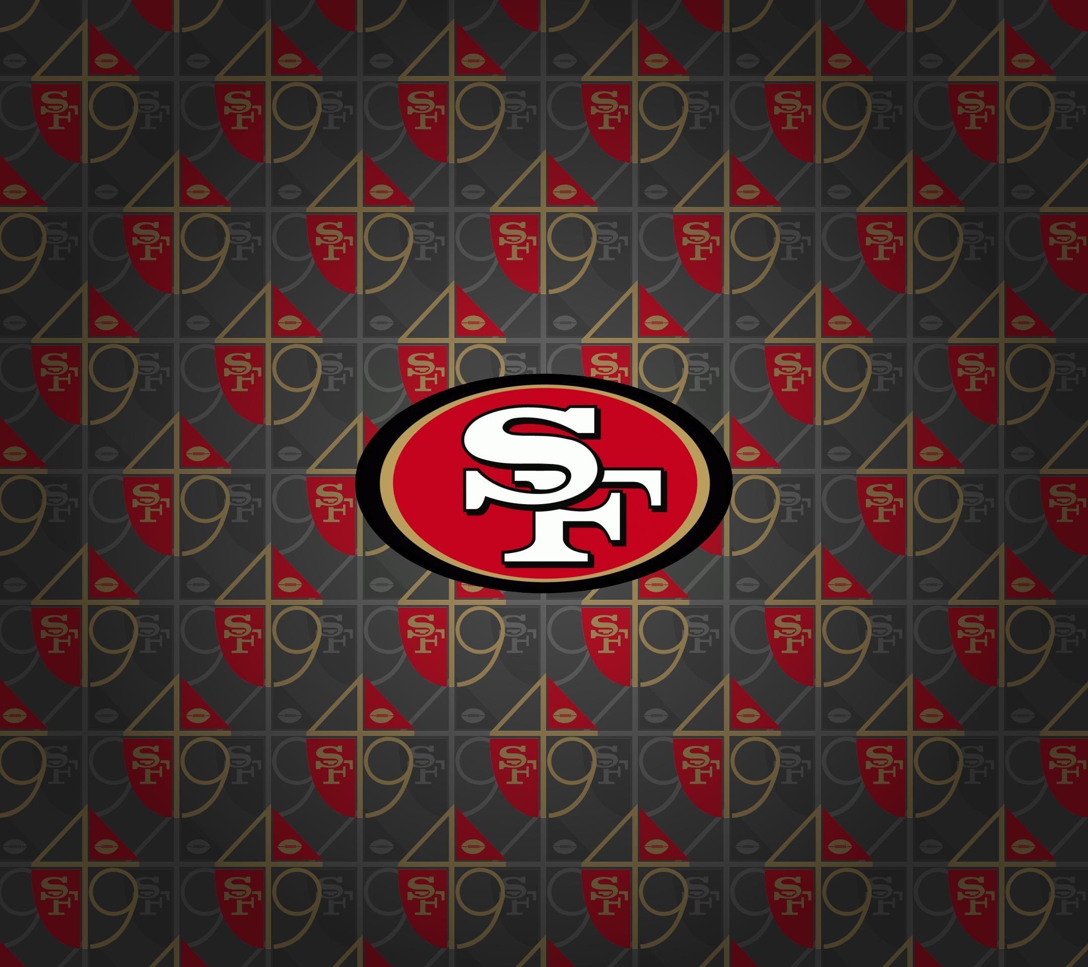 Small 49ers Logo - San Francisco 49ers Logo HD Wallpaper. | Niners | Pinterest | San ...