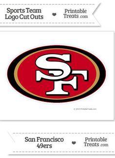 Small 49ers Logo - 67 Best San Francisco 49ers Printables images | San Francisco 49ers ...