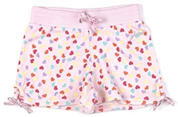 Juicy Couture Hearts Logo - Amazon.com: Juicy Couture 'Hearts' Terry Shorts Toddler Girls (3T): Baby
