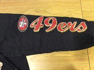 Small 49ers Logo - Size Small NFL Womens Team Logo Yoga Crop Pants - SAN FRANCISCO ...