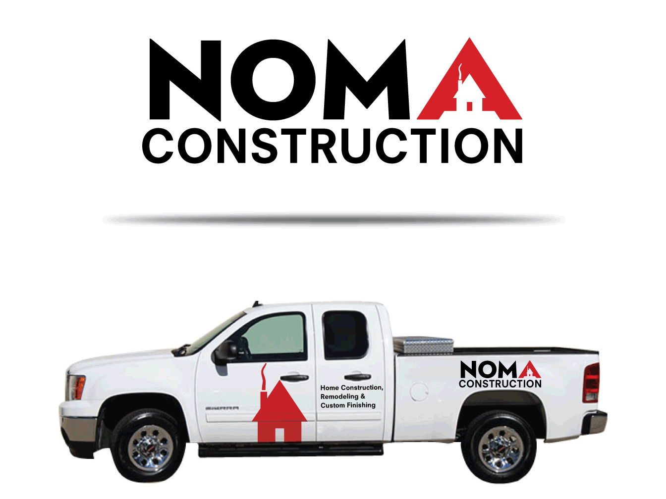 Construction Truck Company Logo - Graphic Design Portfolio