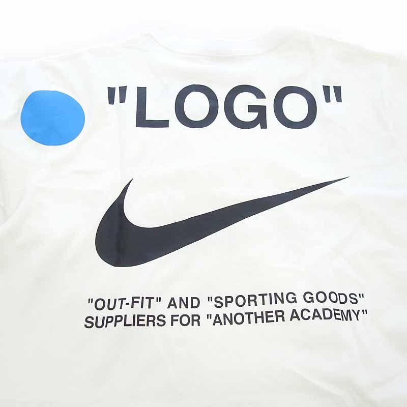 Nike X Off White Logo - BLOWZ SHOP: Nike /NIKE X OFF WHITE 18SS SS TEE logo print T-shirt ...